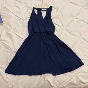 Navy blue dress